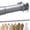 Silver, variant on Supforce Closet Rods for Hanging Clothes,17-38in Stepless Adjustable Closet Rod,1.3in Diameter Heavy Duty Closet Hanging Rod, Silver