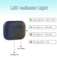 thumbnail image 3 of Wireless charging case for AirPods Pro  built-in 660 mAh battery  Bluetooth pairing sync button (black), 3 of 7
