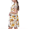 thumbnail image 2 of Vsdgher Robes Midi Maxi Décontractées d'Été 2025 pour Femmes, Manches Courtes Légères, Col Rond, Robe de Plage, 2 of 6