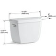 thumbnail image 2 of Kohler K-4436 1.28 Gpf Toilet Tank - Almond, 2 of 2