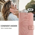 thumbnail image 6 of for Samsung Galaxy M01S Phone Case Wallet Protective Case leather Cover with magnetic closed cRose Goldit card slot shockproof protection phone case, 6 of 7