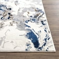 thumbnail image 2 of Abani Regal Collection Elegant Modern 7'9" x 10'2" Grey Blue Area Rug, 2 of 5