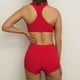thumbnail image 5 of Trajes de baño tankini para mujer, moda, cómodo, estampado, bikini, traje de baño de color liso para mujer, conjuntos de bikinis, traje de baño de dos piezas para mujer, 5 of 5