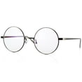 thumbnail image 3 of Armazón de Anteojos Pro Acme Retro Redondo de Metal Gunmetal 14 cm, 3 of 5
