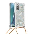 thumbnail image 2 of Funda FOXDOCK para Samsung Galaxy Note 20 con Cuerda Ajustable, Brillo Líquido, Protección Antigolpes y Lente – Ideal para Regalo, 2 of 6