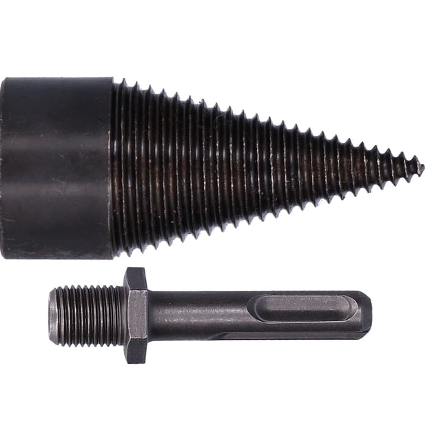 Wood Splitter Bit, Chopping Wood Tool Chopping Wood Cone For Chopping Wood Round Handle