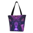 thumbnail image 1 of Balery Purple Starry Sky Antelope Bolsa de Hombro con Diseño, Bolsa Grande y Duradera, Bolsa Versátil para Compras, 1 of 6