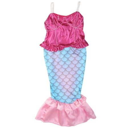 

Pudcoco Girls Mermaid Tail Swimmable Bikini Set