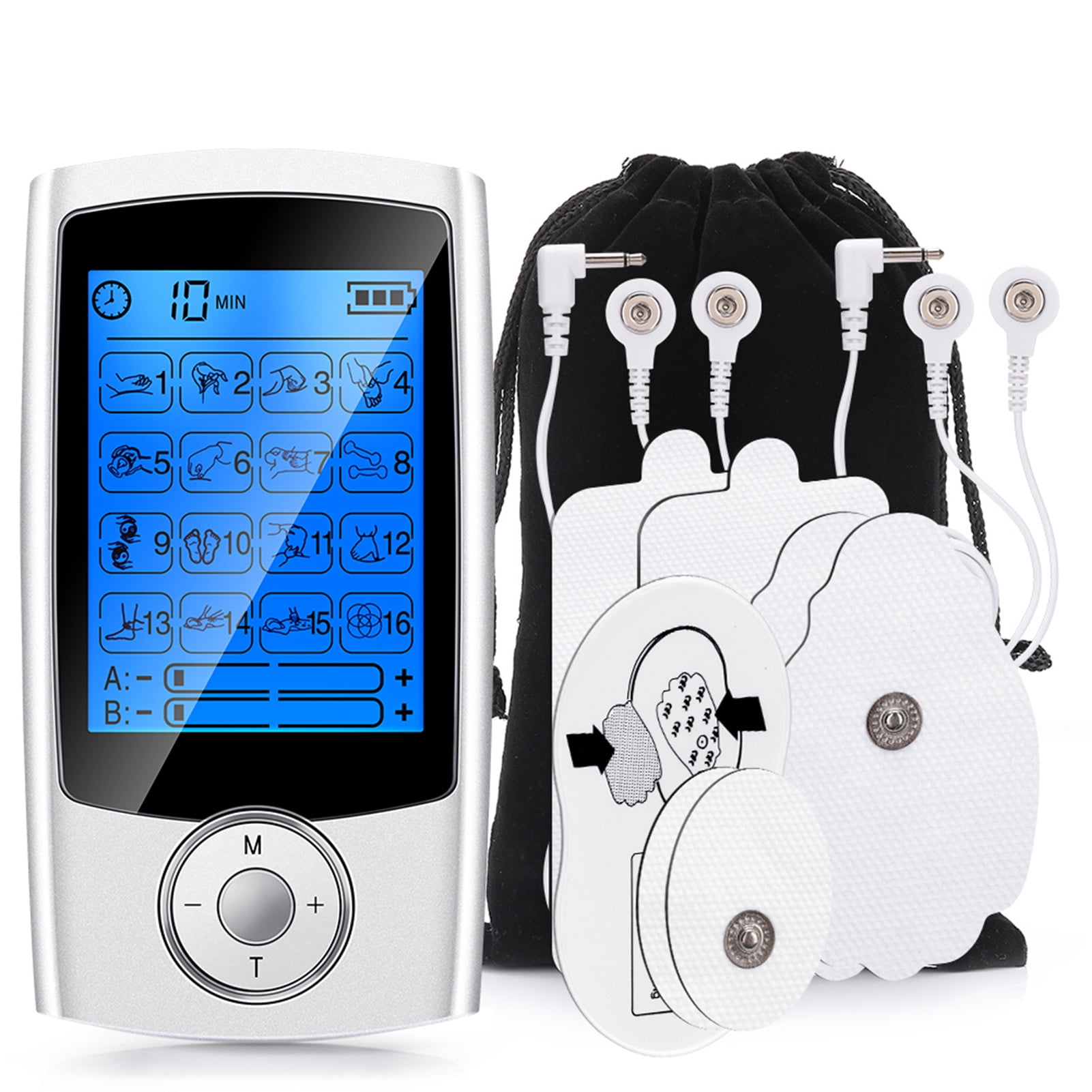 Tens Unit Pulse Massager Ems/tens Massager Electronic Pulse Massager