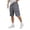 Gray_0402S&04, variant on Fabrcox Cargo Men Shorts Elastic Waist Mens Work Shorts Fitness Tennis Going Out Big and Tall Men Bermuda Shorts with Multiple Pockets Gray S