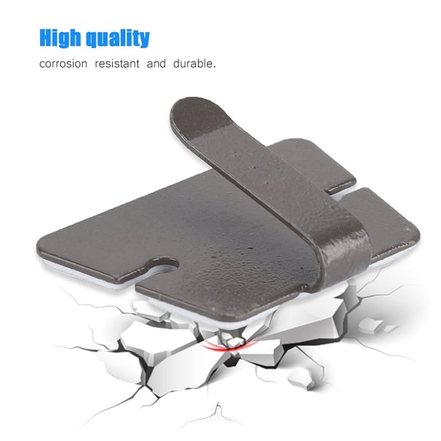 Clip Trasero Para Walkie, Ligero, Respetuoso Con El Medio Ambiente, Fácil Instalación, Diseño Portátil, Abrazadera De Micrófono De Mano Para IC-2720H IC-2820H