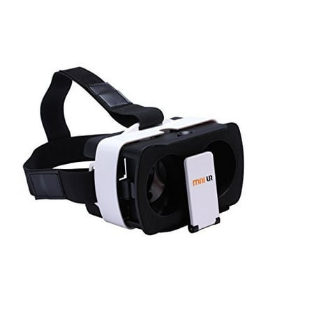 minivr 3D VR Headset New Design Virtual Reality Experience for Games and Video Fit for 4.7"-6.2" iOS Android phones
