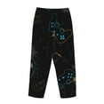 thumbnail image 5 of Naloa Game Time Print Women’s Ultra-Soft Comfy Pajama Lounge Pants with Pockets & Drawstring, 5 of 8