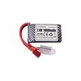 thumbnail image 4 of Fytoo 7.4V 1000mAh T-Plug Lithium Battery For 18858 18859 18859A 18859E HM163 HM164 35-DJ03 35-DJ04 SN-DJ02 16889 16889A 16890 2845 2846 Q901 Q902 Q903 RC Car 4WD Off-Road Vehicle Model Battery, 4 of 7
