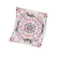 thumbnail image 2 of Injueey Tapiz de ropa de cama con estampado de poliéster, decoración bohemia de la pared del hogar Decoración del hogar flor Purpura 73x95cm, 2 of 6
