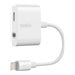 thumbnail image 1 of Belkin 3.5 mm Audio + Charge RockStar - Adaptador de Lightning a conector de auriculares/de carga - Lightning/audio Belkin F8J212BTWHT, 1 of 3