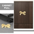 thumbnail image 3 of CRAFTHROU Cabinet Bows Decorative Gold Knobs For Home Improvement 1Set, 3 of 7