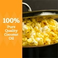thumbnail image 4 of Franklin's Gourmet Popcorn Butter Flavored Coconut Oil, 30 oz, 4 of 6