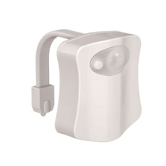 HIBIBUD LED Toilet Night Light Motion Sensor Toilet Seat Night Light,16 Colors Changing Battery Powered for Bathroom