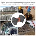 thumbnail image 4 of 360 Prism,  Reflection Durable 25.4mm Effective Diameter Quick Release Prism Reflector  for Total Station, 4 of 7