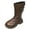 Khaki, variant on Zshosam Girl Boots Toddler Cowgirl Boots Little Girls Cowboy Western Boot for Kids Mid Calf Square Toe Horse Riding Shoes Size 13,(Black Little Kids 13)