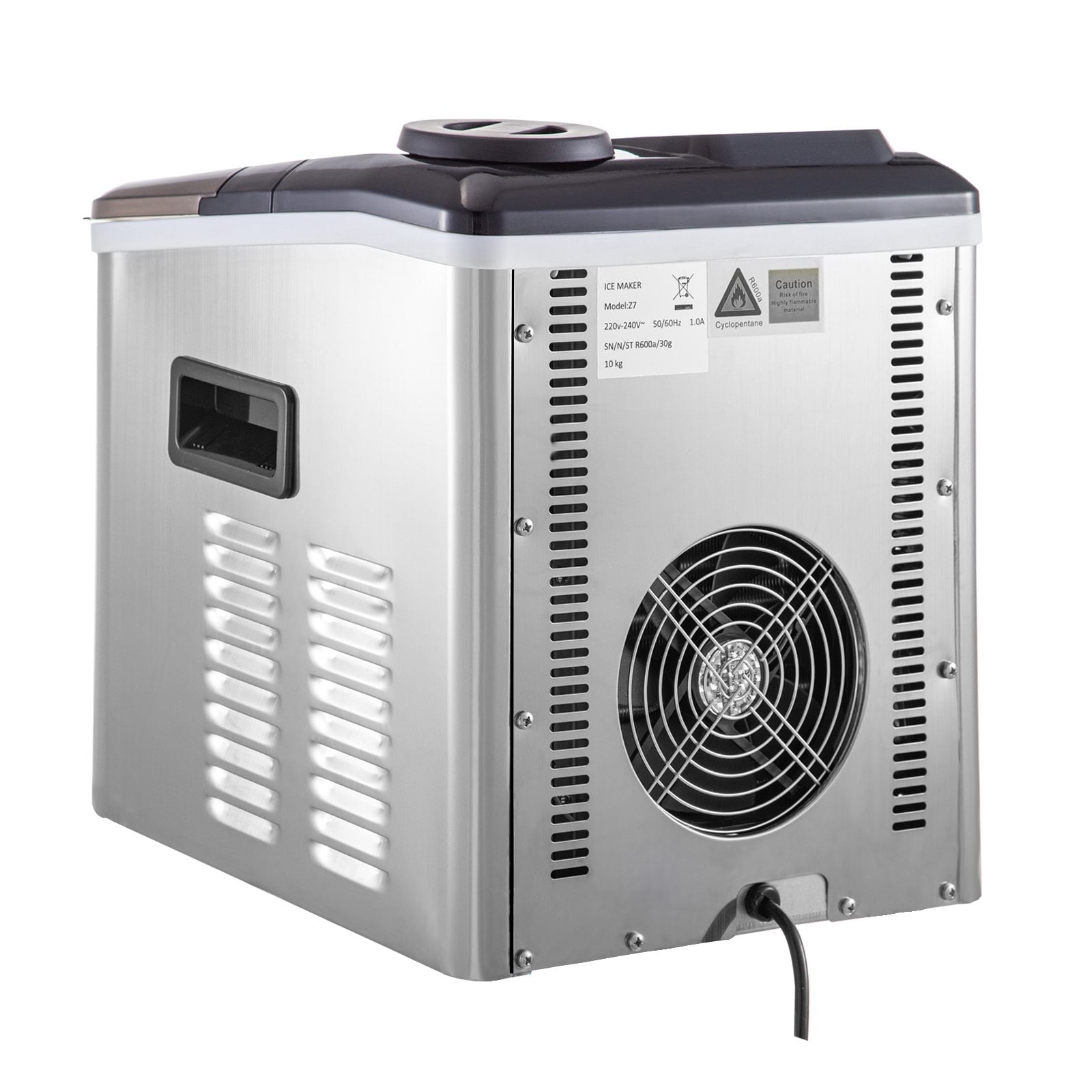 Ice Maker Machine With Ice Scoop And Basket Countertop 40 LBS In 24 Hours Compact And Self Cleaning For Home /Kitchen/Office