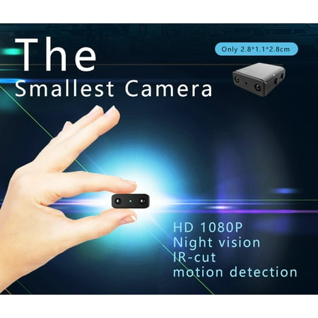 Mini IR-CUT Camera 1080P Full HD Camcorder Infrared Night Vision Micro Cam Motion Detection DV Camera XD without