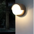 thumbnail image 1 of Led Wall Lights, Modern Aluminium Wall Lamp Indoor/Outdoor,7W Warm White 3000K, Ip65 Waterproof Black Garden Lights for Patio, Terrace, Hallway, Porch, Bedroom, Living Room, Balcony Stair, St, 1 of 5