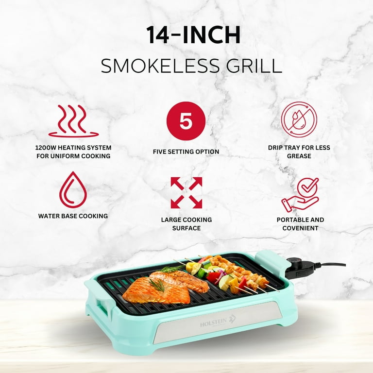 Holstein Housewares 14-Inch Smokeless Grill, 1 - Food 4 Less