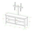 thumbnail image 3 of Manor Park Wood Storage TV Stand with Mount for TV's up to 64", Multiple Finishes, 3 of 9