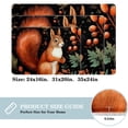 thumbnail image 2 of Squirrel Non-Slip Polyester Door Mat Floor Mats Bath Rugs Machine Washable, 2 of 6