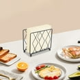 thumbnail image 5 of Black Napkin Holder, Napkin Holder for Table, Papertowel Holder For Kitchen, Standing Paper Napkin Storage for Table Countertop, 5 of 19