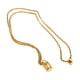 thumbnail image 4 of Collar de urna, soporte para urna, collar con colgante, colgante cilíndrico pequeño, colgante conmemorativo Oro, 4 of 9