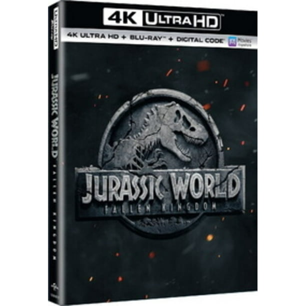 Jurassic World: Fallen Kingdom (4K Ultra HD + Blu-ray + Digital Copy ...
