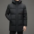thumbnail image 2 of Chaqueta larga de plumón para hombre, chaqueta acolchada de pato para hombre, ropa de diseñador para hombre, chaqueta de lujo para hombre, abrigo cálido acolchado de invierno para hombre, saco informa, 2 of 4