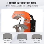 SKYSHALO 3 Heating Hat Heat Press Pads Automatic Sublimation Transfer