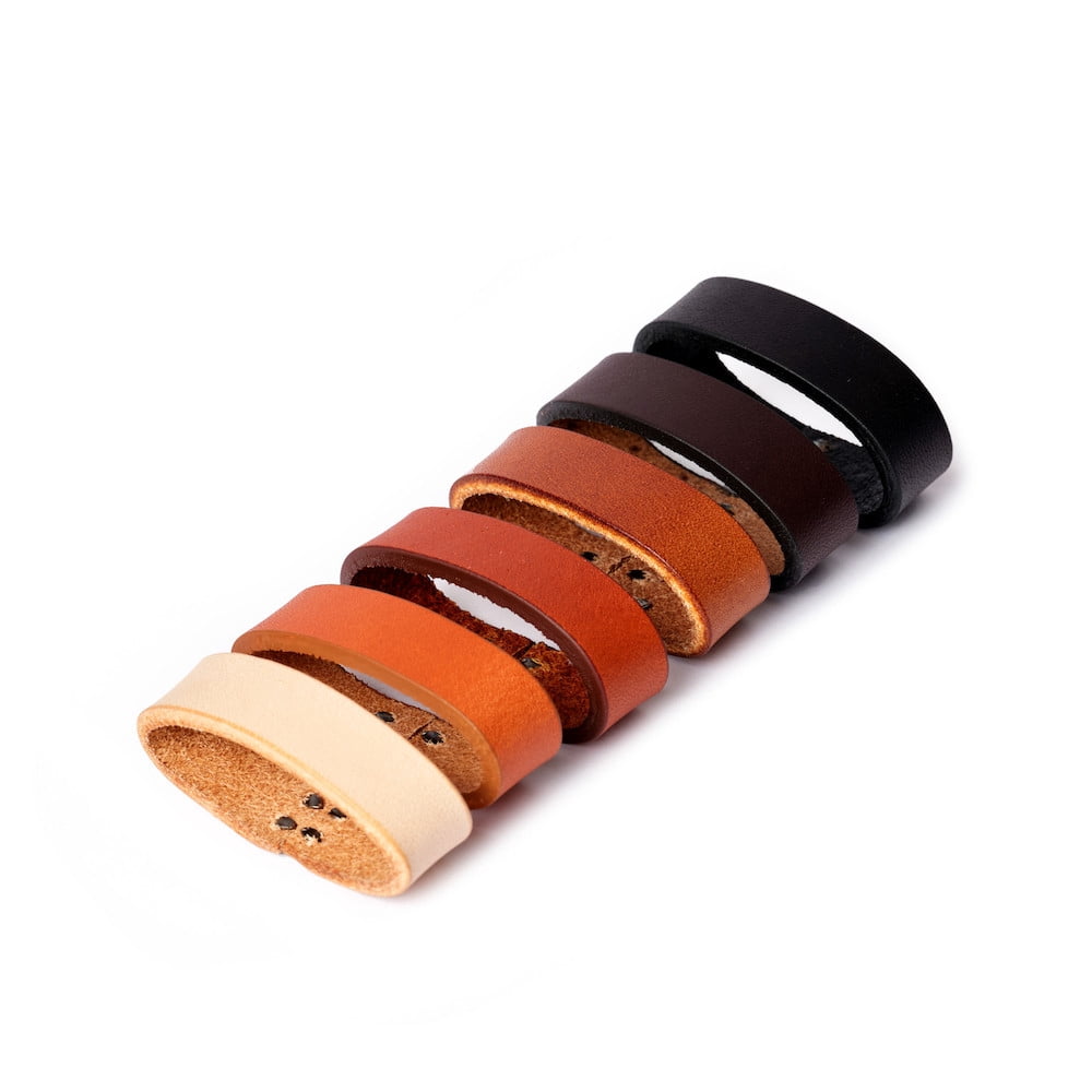 Wickett & Craig Finished Leather Belt, English Bridle, Black
