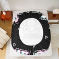thumbnail image 5 of Homewish Kids Gamepad Controller Full Size Sheets, Black Game Console Bed Sheets, Cartoon Video Game Theme Sheet Sets, Breathable Home Decor, 4 Pieces, 5 of 7