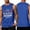 Blue, variant on Mens 250 Anniversary USA Tank Tops Plus Size Usa Flag Sleeveless Shirt Muscle Graphic Tank Tops Stylish Workout Tee Shirts,Wine 4XL