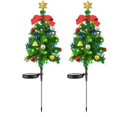 thumbnail image 3 of Decoraciones navideñas, adornos navideños, regalos de Navidad. Luz solar navideña LED para árbol de Navidad, luz de enchufe para jardín exterior, lámpara de pie., 3 of 8