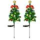 thumbnail image 3 of Decoraciones navideñas, adornos navideños, regalos de Navidad. Luz solar navideña LED para árbol de Navidad, luz de enchufe para jardín exterior, lámpara de pie., 3 of 8