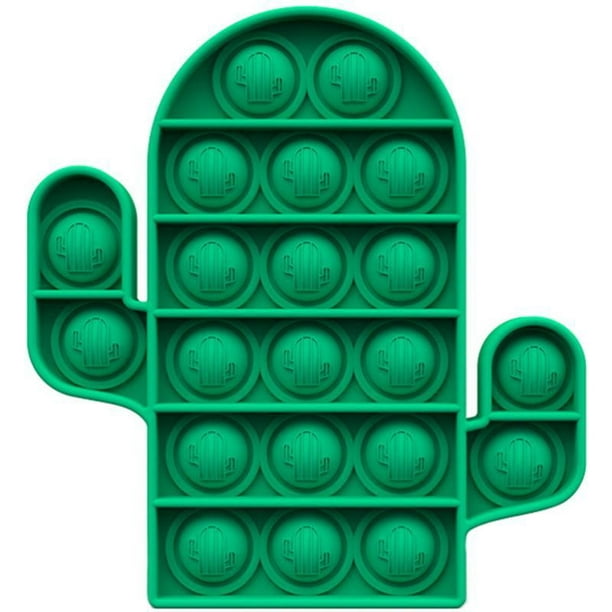 Green Cactus Push Bubble [Toys, Ages 3+] - Walmart.com