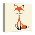 thumbnail image 2 of Creative Products Mid Mod Fox 16 x 16 Canvas Wall Art, 2 of 5