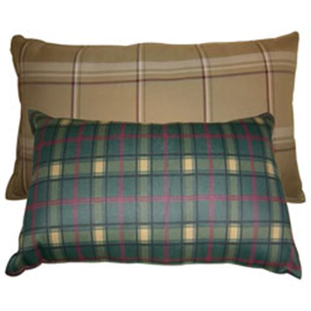 JS Fiber FTP1424 14 x 24 Flannel Travel Pillow Assorted Colors