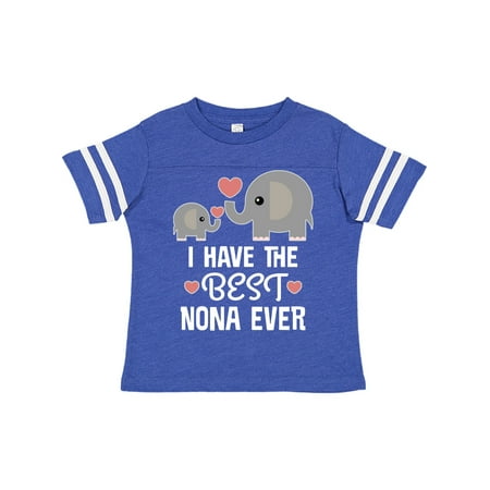 

Inktastic Best Nona Ever Grandchild Gift Gift Toddler Boy or Toddler Girl T-Shirt