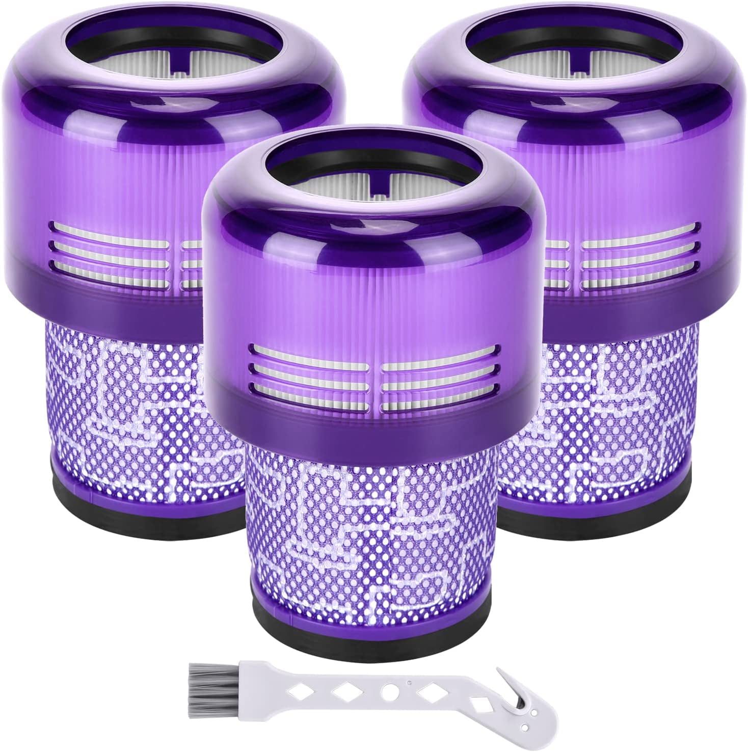 3 Pack Replacement Filter for Dyson V11 Torque Drive V11 Animal V11 Extra V15 Vacuum, Compare to Part 970013-02 thumbnail 6