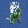 thumbnail image 3 of Toy Story - I'm a Nervous Rex - Women's Short Sleeve Graphic T-Shirt, 3 of 5