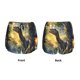 thumbnail image 3 of Balery Sunshine Jungle Dinosaur Pantalones cortos deportivos para mujer con forro y dos bolsillos, elásticos, para entrenamiento, gimnasio, yoga-XX-Large, 3 of 7
