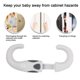 thumbnail image 4 of 2pcs Toddler Security Cabinet Locks, Kid Door Handle Safety, 4 of 5