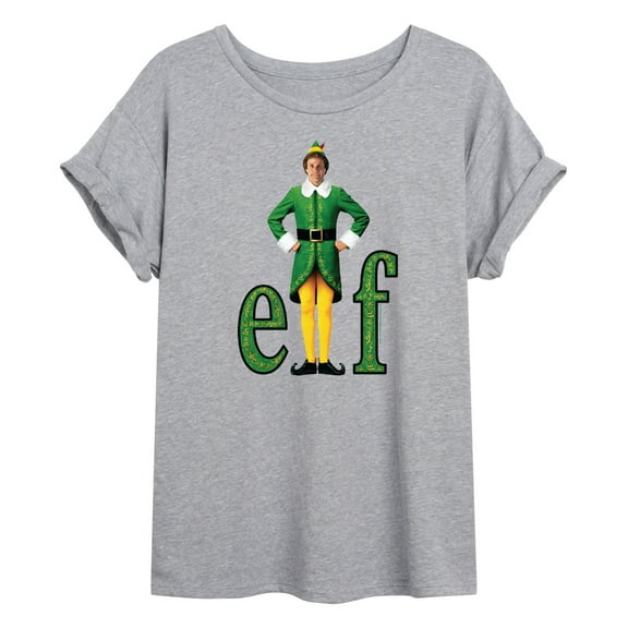 ELF - With Buddy - Juniors Ideal Flowy Muscle T-Shirt